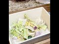 HEALTHY FRESH SALAD | a healthy start to the week! | #shorts