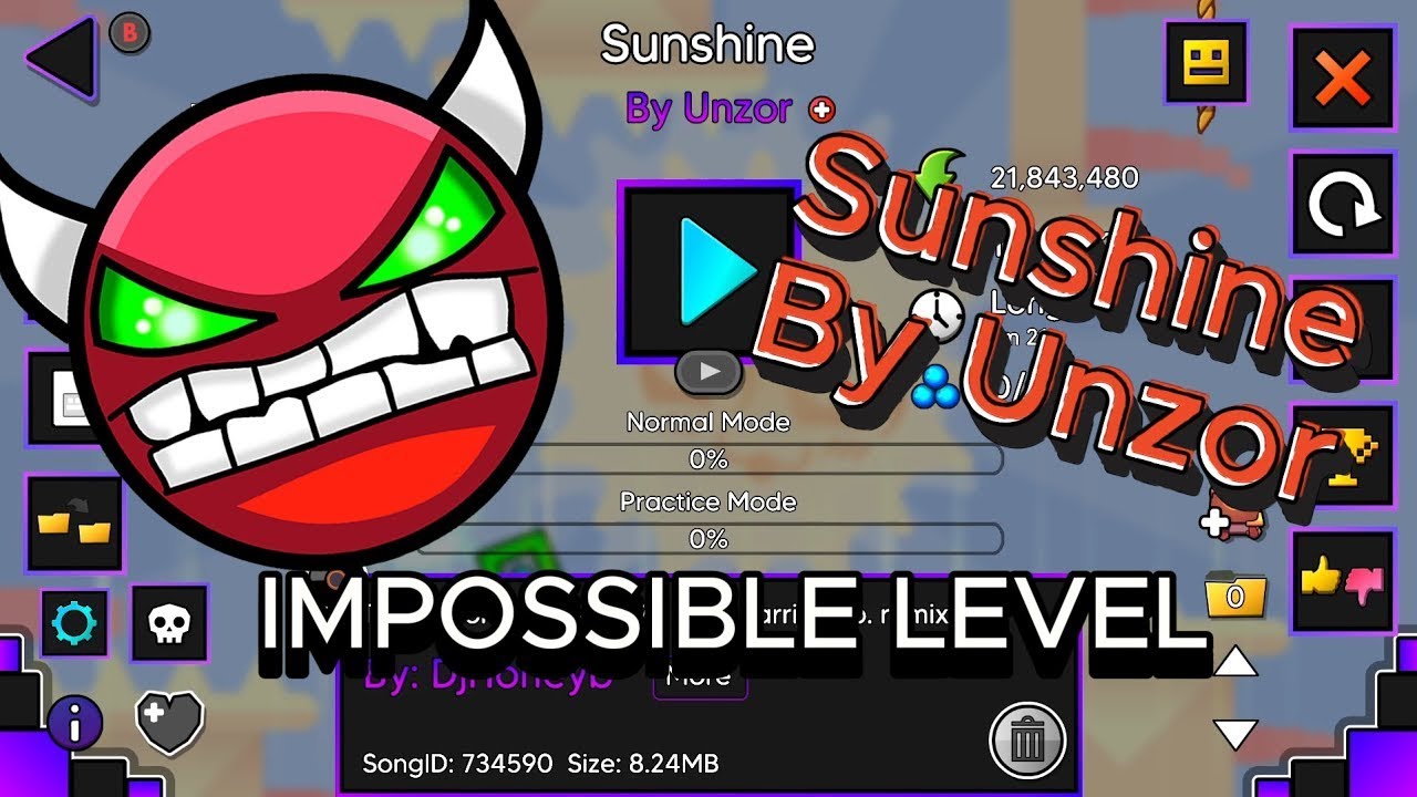 Beating The Hardest Geometry Dash Level Ever Made! - YouTube