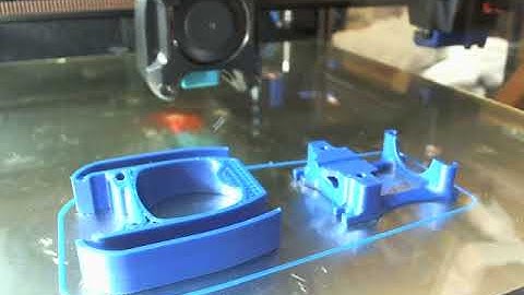 VORON 2.4 3D Printer Time Lapse - Printing a Dragon Print Head - Stellar Blue ABS