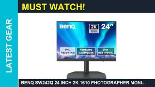 BenQ SW242Q 24 Inch 2K 1610 Photographer Monitor BenQ PD3220U monitor Review