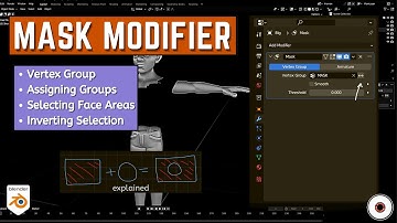 How To Use: Mask Modifier and Vertex Groups for Advanced 3D and Character Masking-Practical Examples
