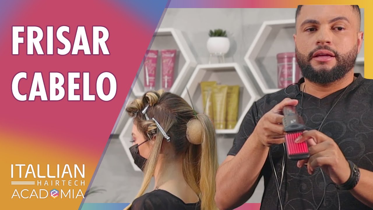 COMO FRISAR o CABELO antes do PENTEADO? - YouTube