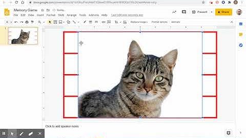 Memory Game in Slides WMAES