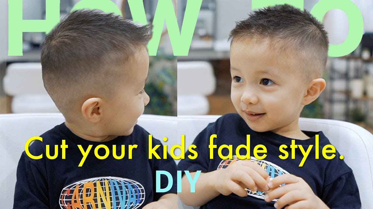 Diy ２歳児子供の散髪を上手にやる方法 ベリーショートスタイル Youtube