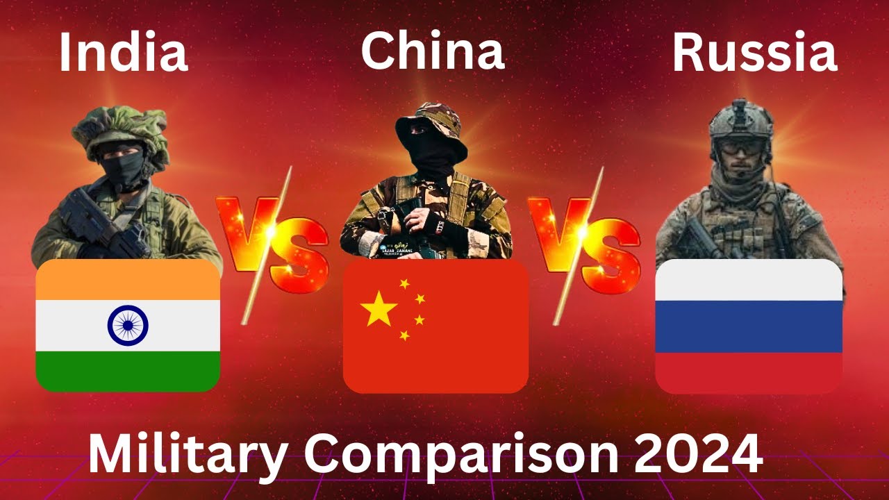 India vs China vs Russia Military Power Comparison 2024 | China vs ...