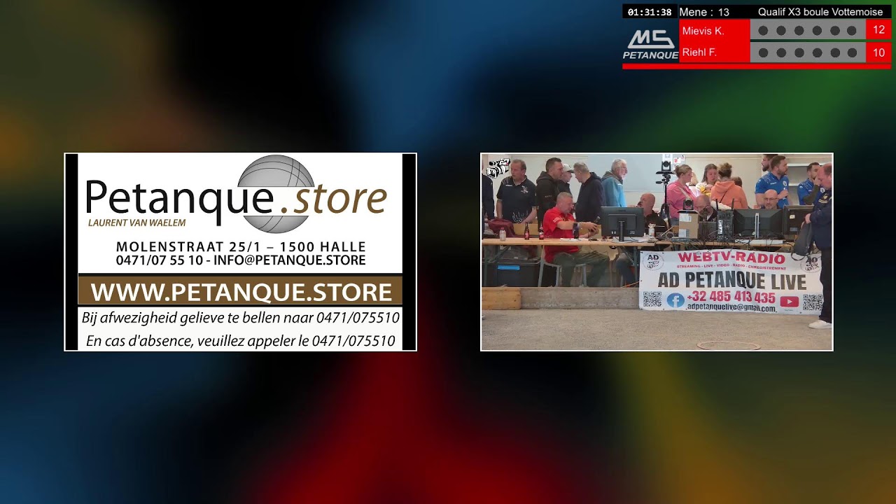 Miniature : Pétanque 2025 : Qualif La Boule Vottemoise X3