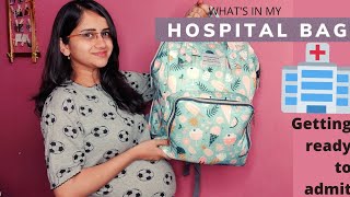 My Hospital Bag | Getting ready for hospital| New born \& mom essentials #Voiceofvasapitta