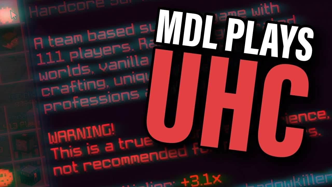 I play Hypixel UHC for the first time ever.