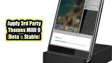 HOW TO APPLY 3RD PARTY THEMES | MIUI 9 Stable