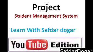 Creating Professional Student Management System in Access 2016 Part 2 Urdu/Hindi Tutorial