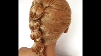 How to make the Lantern Braid step by step