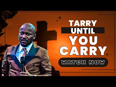 TARRY UNTIL YOU CARRY POWER 🔋 