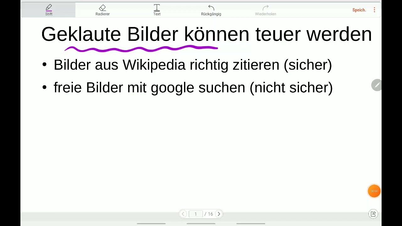 Bilder aus Wikipedia richtig zitieren und auf Google nach freien