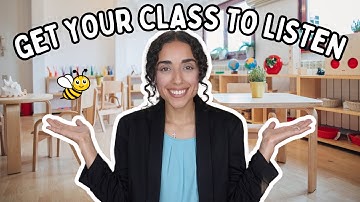 Classroom Attention Grabbers for Toddlers & Preschoolers | Classroom Management for Young Children