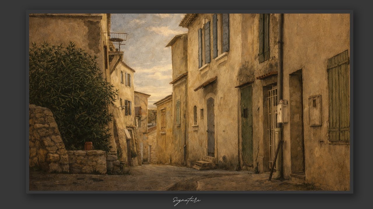 Alley l 4K TV Art Screensaver