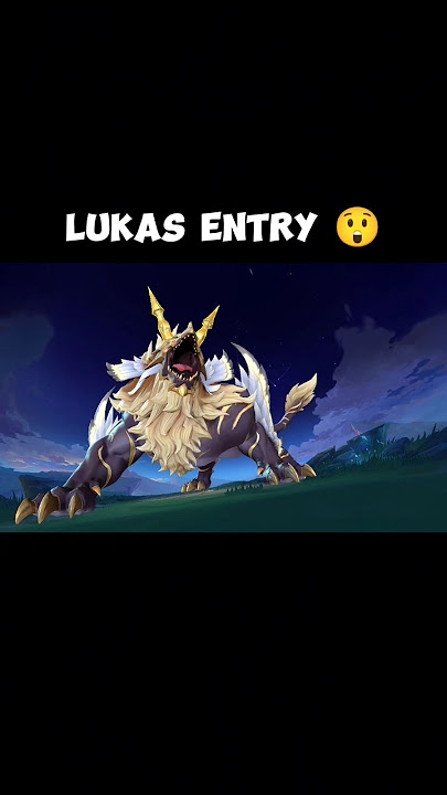 Lukas Entry Animation #shorts #mlbb #lukas