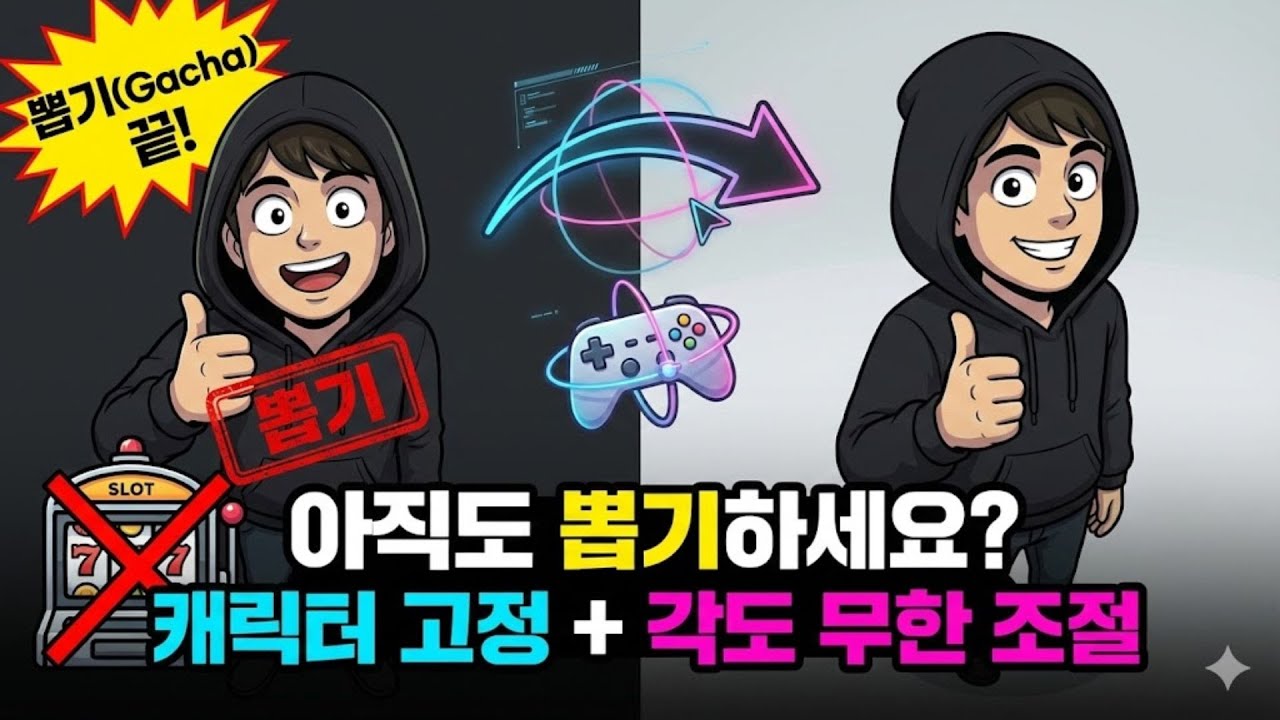 프롬프트 노가다 탈출! AI 캐릭터 일관성 유지하는 가장 쉬운 방법