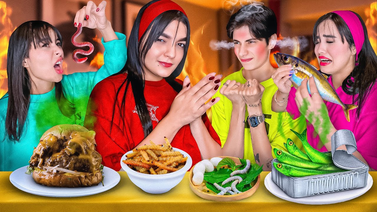 اگه جواب ندی باید بخوریش!🤮🪱(سوالات سمی)😈