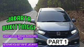 JAKARTA TO BUKITTINGGI VIA THE CENTRAL SUMATRA ROUTE || RECOMMENDED COST-EFFECTIVE ROUTE PART 1