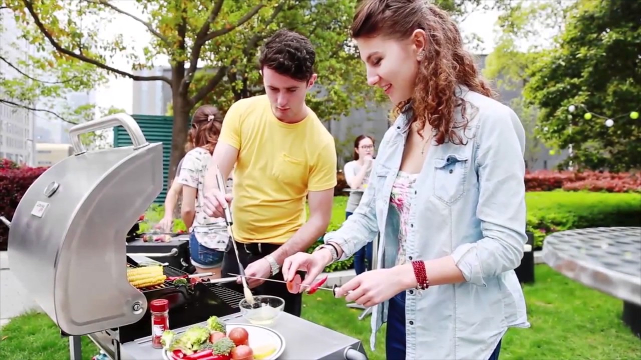 Trend24 - Gas barbecue 3 branders + 1