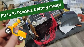 FROM SCRAP TO SCOOTER!!! DIY battery pack from repurposed EV cells.