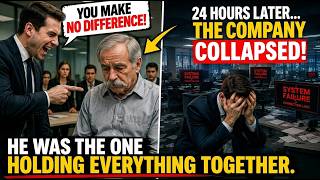 The Manager Said “You Make No Difference”… 24 Hours Later, the Company Collapsed