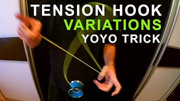 Tension hook variations - yoyo tricks tutorial