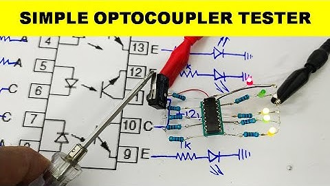 {733} Very Simple Optocoupler Tester