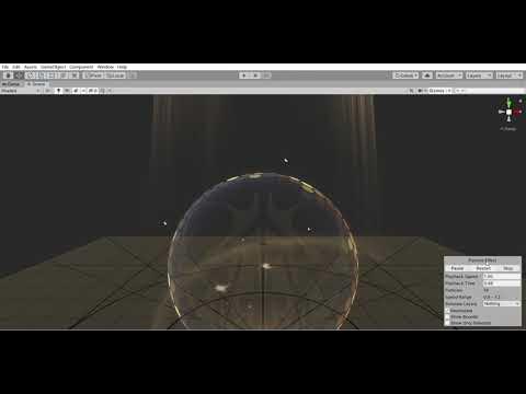 Unity HDRP Shader Graph Effects - Shield Effect 2 - Hexagon Shield ...