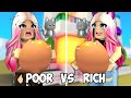 Poor Girl Vs Rich Girl Experiment! Who Hatches More Legendary Pets? Wengie Plays Adopt Me