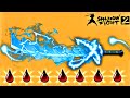 Shadow Fight 2 New Sky Blue Composite Sword - Best Weapon