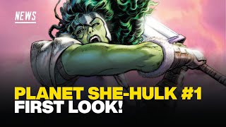 Planet She-Hulk #1 Preview - Keeping The Peace on a Planet at War!
