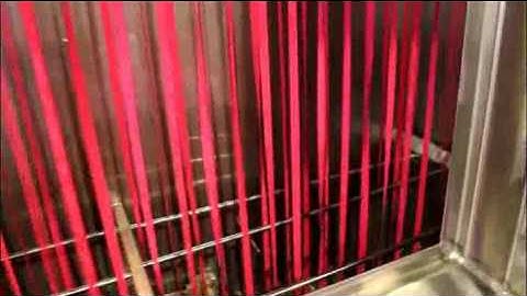 KINWAH Bra tapes/elastic tapes continuous dyeing and finishing machine