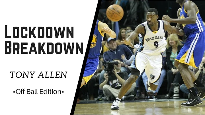 Tony Allen Defense - Off Ball Lockdown Breakdown