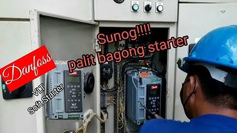 DANFOSS| VLT Soft starter| wiring and installation