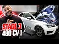 Une leon cupra full prpa piste de 480ch  prparation stage 3