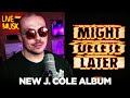 Fantano REACTS to "Might Delete Later" by J. Cole