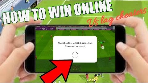 TIPS TO WIN ONLINE MATCH AGAINST LAG/NULL CHEATERS -REPORT PES 20 MOBILE