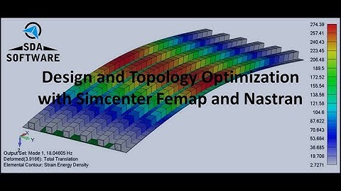 Design and Topology Optimization with Simcenter Femap and Nastran Webinar