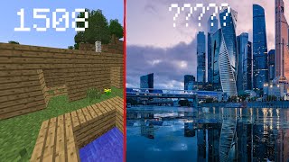 ЧТО БЫЛО С ЭТОЙ ДЕРЕВНЕЙ 10000 ЛЕТ НАЗАД В МАЙНКРАФТ МАШИНА ВРЕМЕНИ | Saharok Play  Minecraft