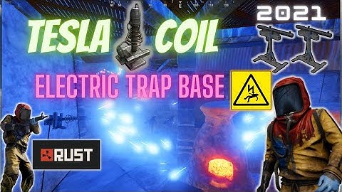 RUST | TESLA COIL ELECTİRİC TRAP BASE | EASY BUILD | 2021