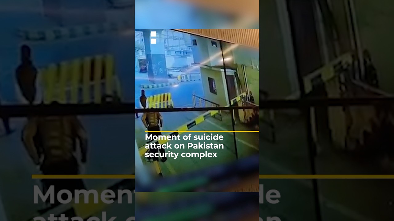 Several killed in suicide attack on security complex in Pakistan | AJ #shorts