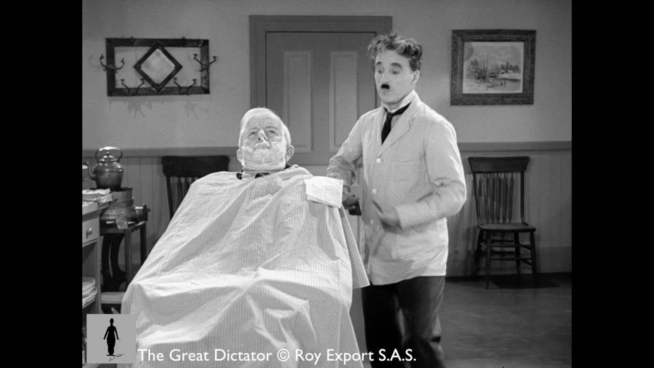  Update Charlie Chaplin - The Great Dictator - Barber Shop Scene (Brahms’ Hungarian Dance No. 5)
