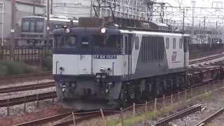 8866レ　EF64 1027 2014年8月