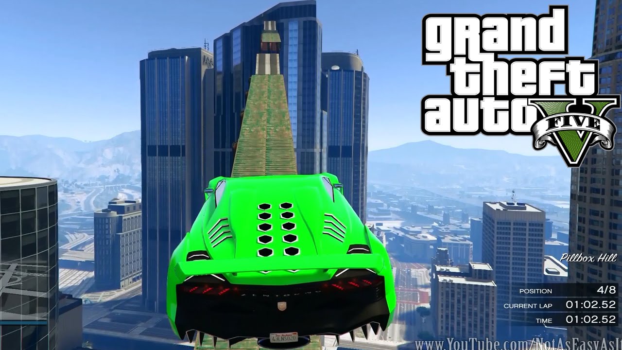 GTA 5 ONLINE Towers Trip ( Xbox One ) ( Fun Custom Race ) GTA V MULTIPLAYER