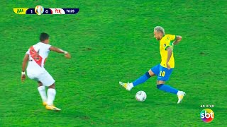 Neymar Dribbling vs Peru (05/07/2021)