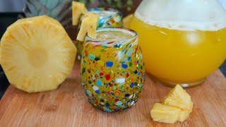 Agua Fresa de Piña - Mi Favorita, Fresca, Rica y Fácil by Mi Cocina Rápida - Karen 2,067 views 1 year ago 1 minute, 36 seconds