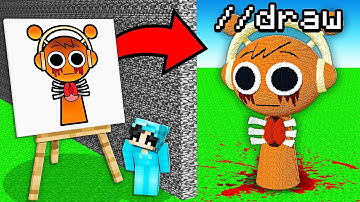 I Cheated With //DRAW In a SPRUNKI OREN Build Challenge!