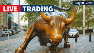 ? Watch Day Trading Live - July 31, NYSE & NASDAQ Stocks (Live Streaming)