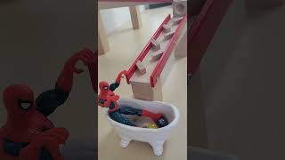 Marble Run Race ASMR HABA wave slope part46 #marblerun #マーブルラン #shorts